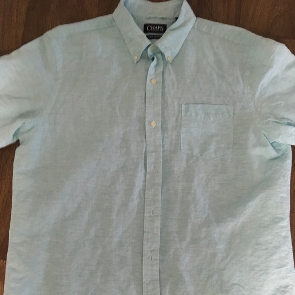 Chaps Linen Shirt - Picture 1 of 2